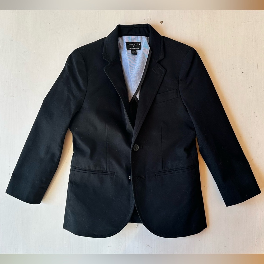 Crewcuts Black Thompson suit jacket